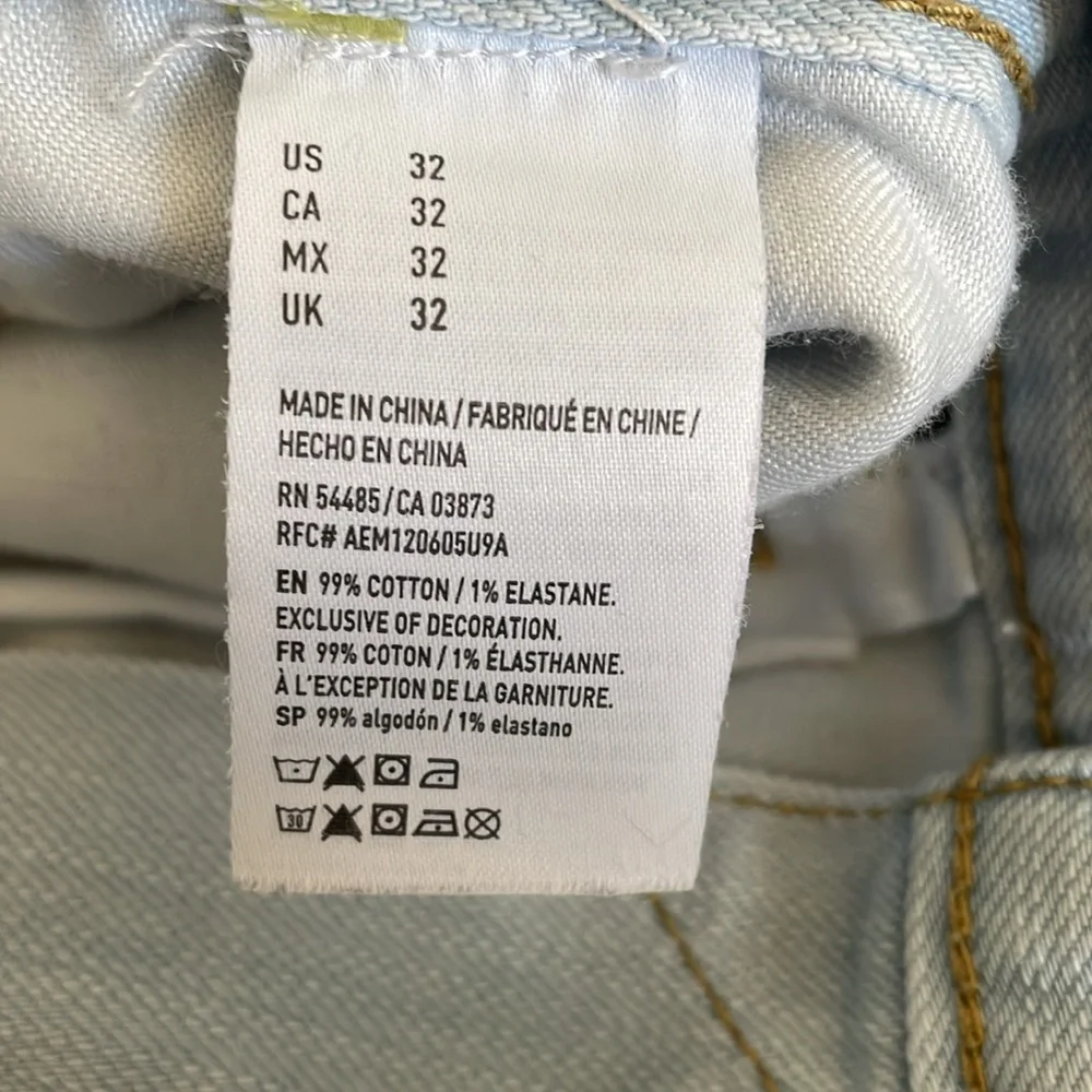 American Eagle Outfitters Core Flex Men’s Unisex Shorts Sz US 32 - Picture 4 of 7